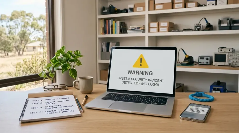 10 Steps to Secure Your Bank Accounts After Laptop Malware