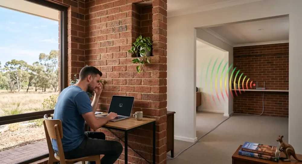 Why Wi-Fi Struggles in Double-Brick Perth Homes (and What Actually Fixes It)
