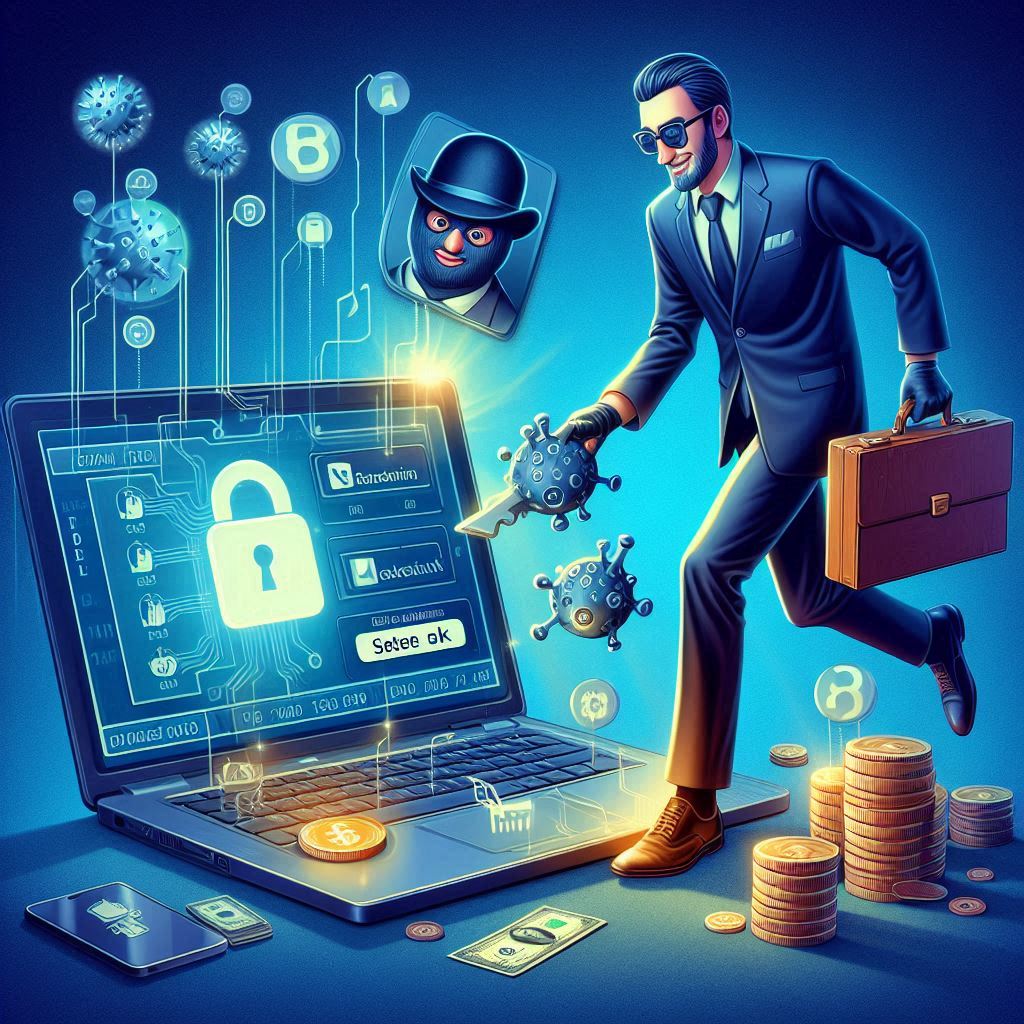 Secure Bank Accounts After Laptop Virus Attack