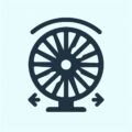 Icon of a fan with horizontal arrows on both sides and a curved arrow above, indicating oscillation mode. Perfect for cooling down after tackling desktop repair Perth or laptop repair tasks.